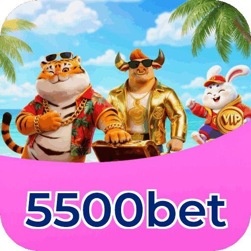 Catálogo slots 5500bet mostrando top jogos Gates Olympus Sweet Bonanza Fortune Tiger Big Bass volatilidade RTP
